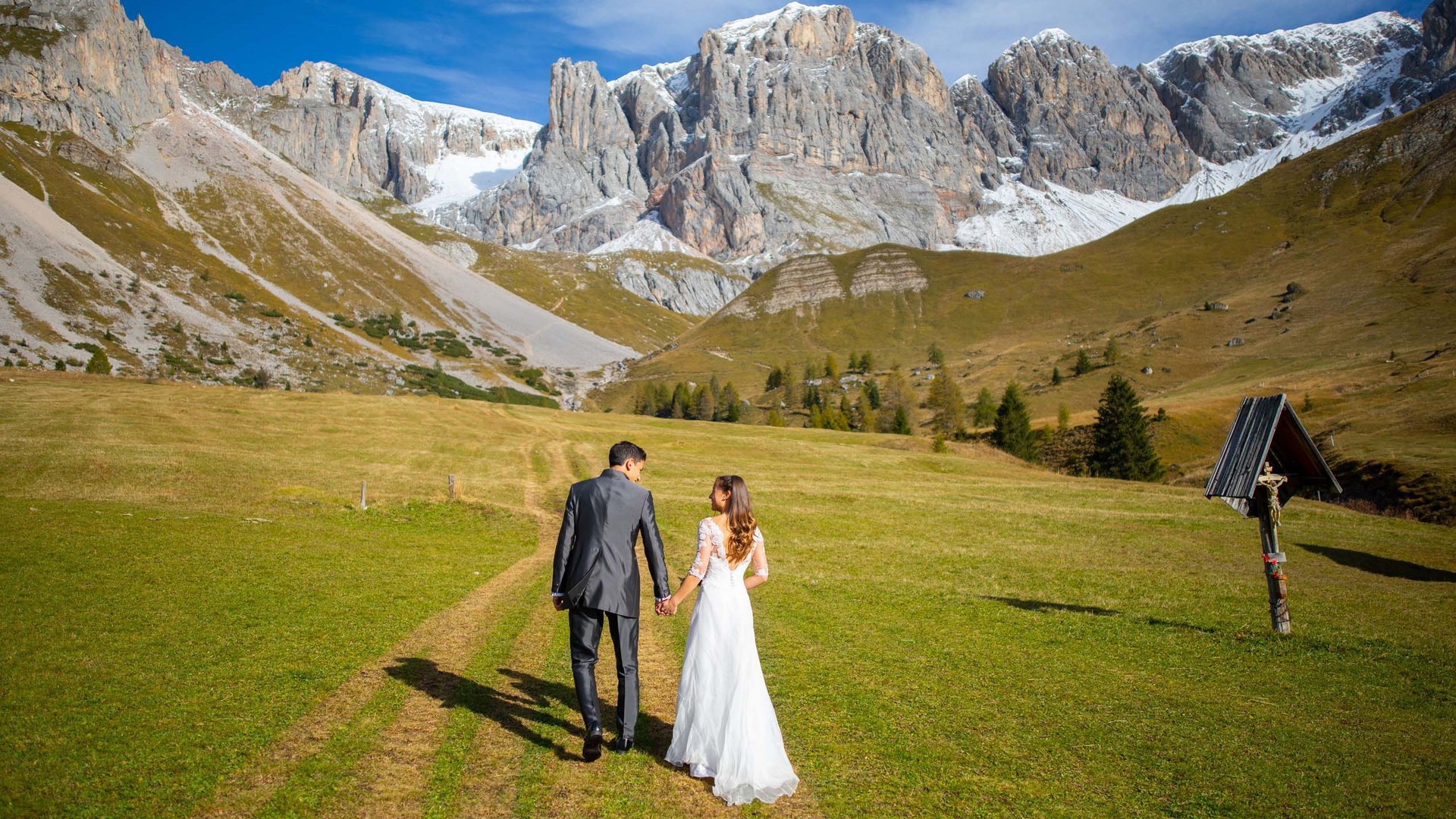 Dalla webcam il Latemar è bello, ma dal vivo è un sogno!